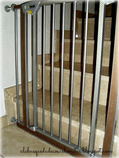 Barrera de escalera con washi-tape