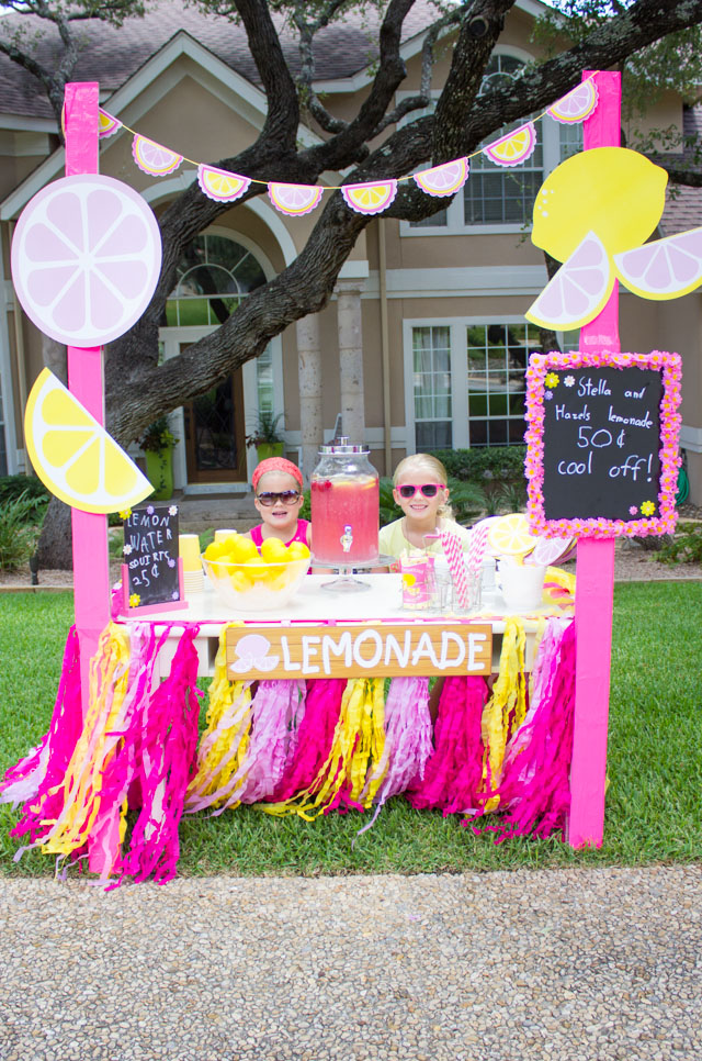 Kids Week The Coolest Lemonade Stand! Design Improvised