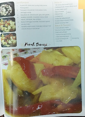 Testing The Cookbook Resepi Nanas Tumis Air Blog Farah