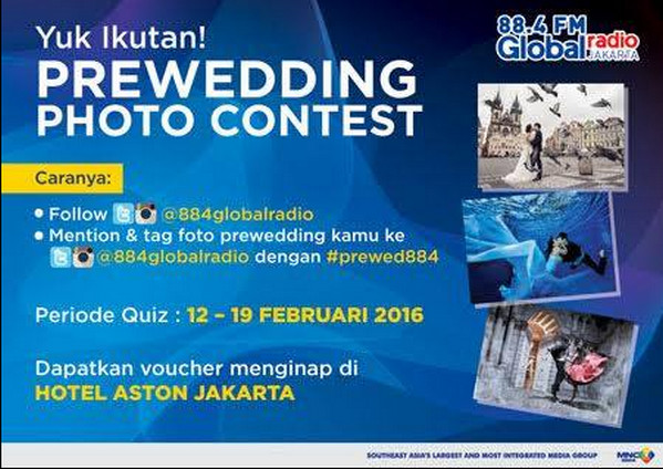 Kontes Foto Prewedding Berhadiah Voucher Hotel Aston Jakarta Kontes Foto Prewedding Berhadiah Voucher Hotel Aston Jakarta