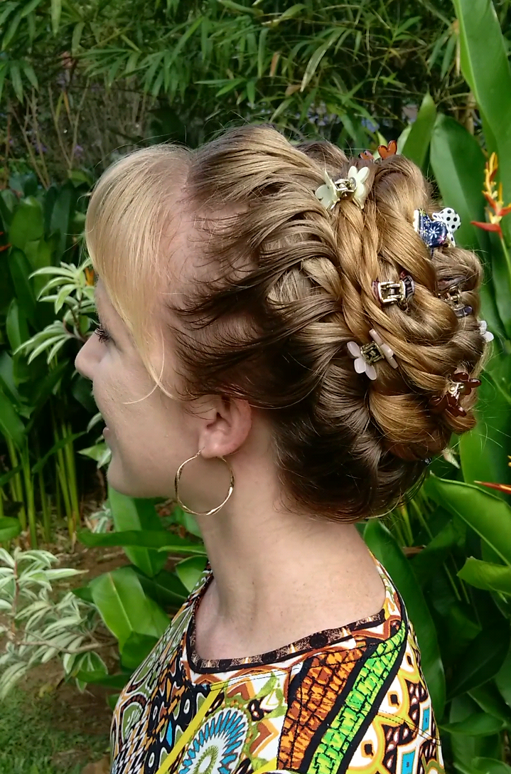 Braids & Hairstyles for Super Long Hair Rope coil braid