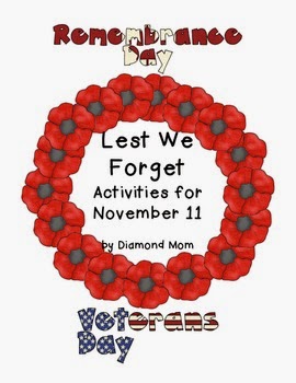 http://www.teacherspayteachers.com/Product/Remembrance-DayVeterans-Day-Activities-957359