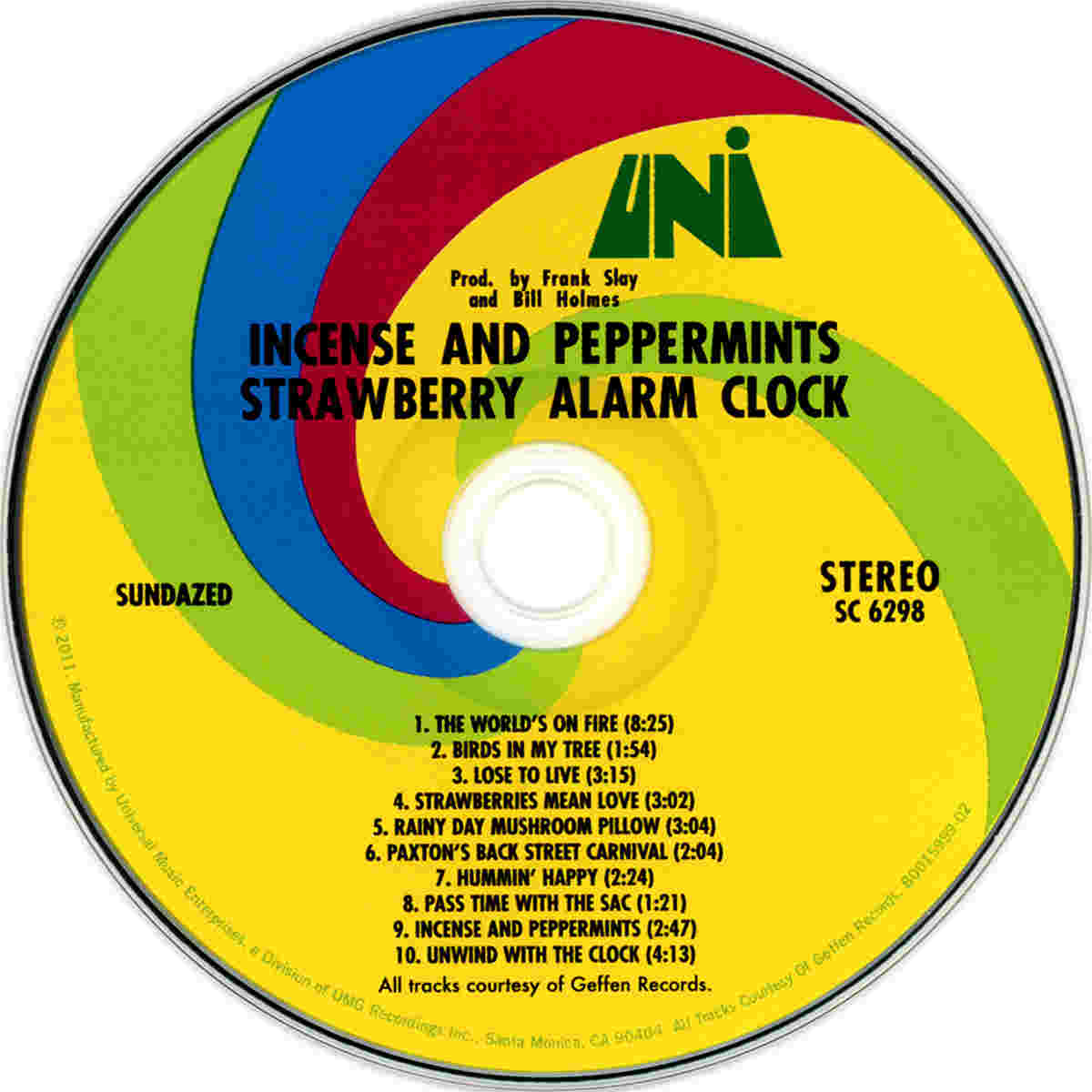 The Strawberry Alarm Clock Incense And Peppermints 1967 (2011) Flac
