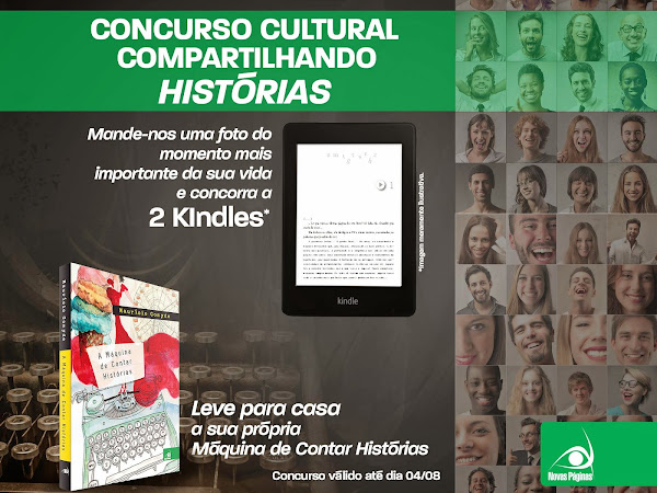Concurso do Grupo Editorial Novo Conceito: Compartilhando Histórias, valendo dois Kindles!