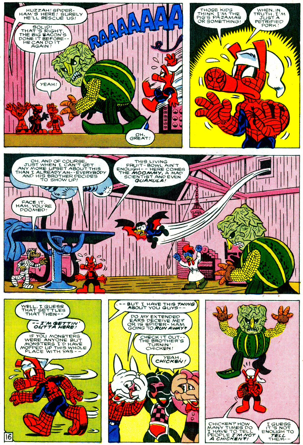 Read online Peter Porker, The Spectacular Spider-Ham comic -  Issue #13 - 17