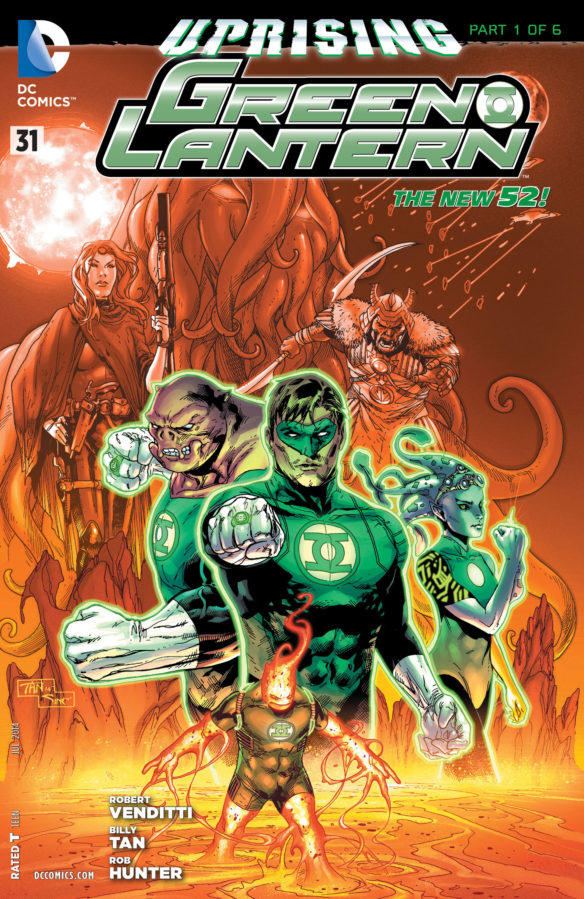 Read online Green Lantern (2011) comic -  Issue #31 - 22
