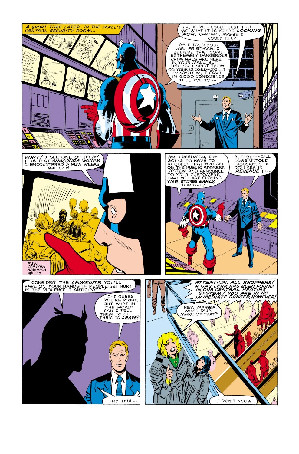 Captain America (1968) Issue #313 #241 - English 18