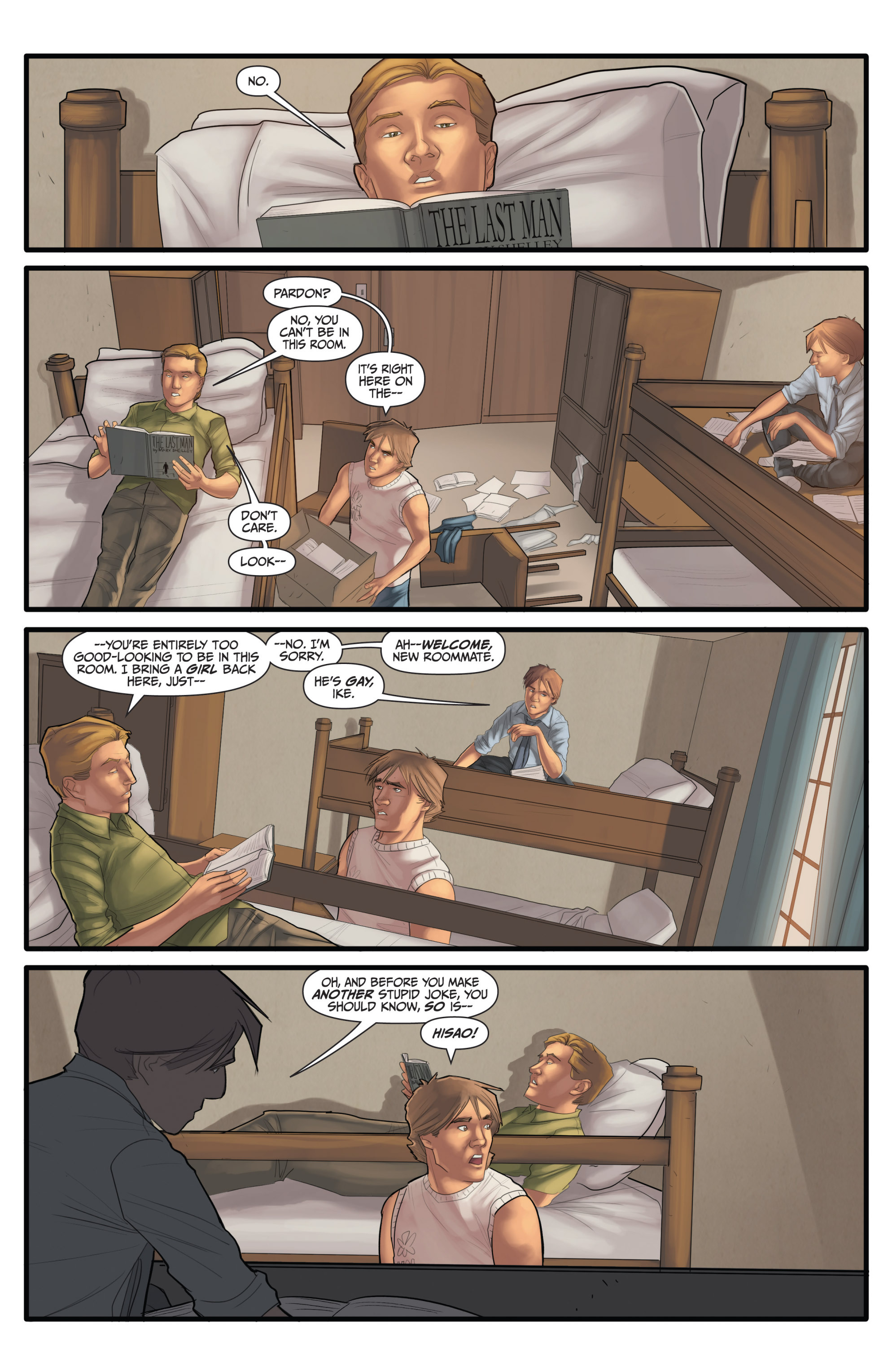 Read online Morning Glories comic -  Issue #33 - 4