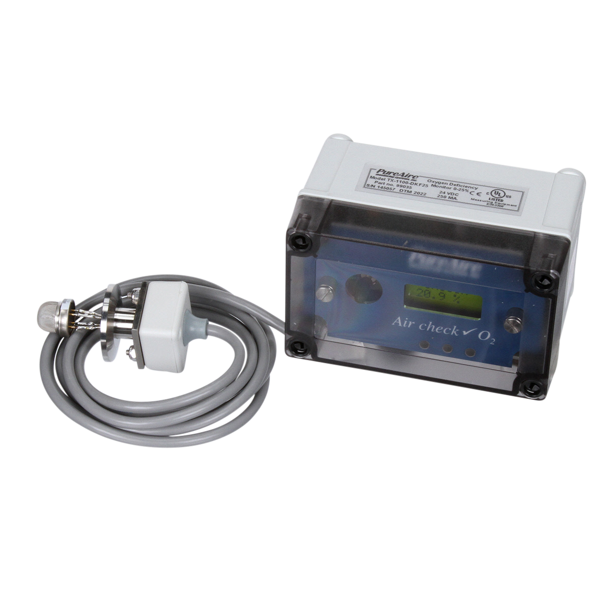 PureAire Monitoring Systems, Inc PureAire Oxygen Analyzers & Oxygen