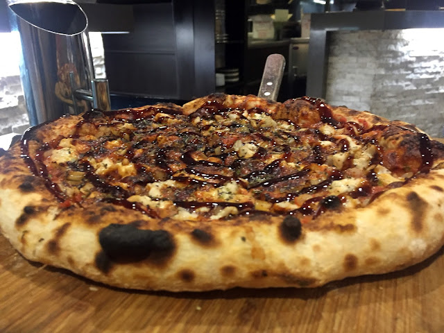 Recent Sydney Food Adventures - Sparqling Pizza and Grill Sparqling Pizza and Grill Burwood BBQ Chicken Pizza