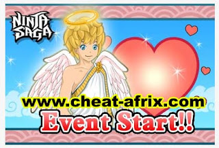 Cheat Valentine’s day 2013 Ninja Saga Fiddler