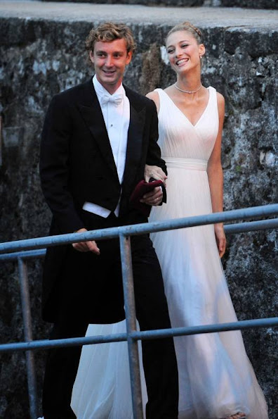 Pierre Casiraghi and Beatrice Borromeo wedding day 