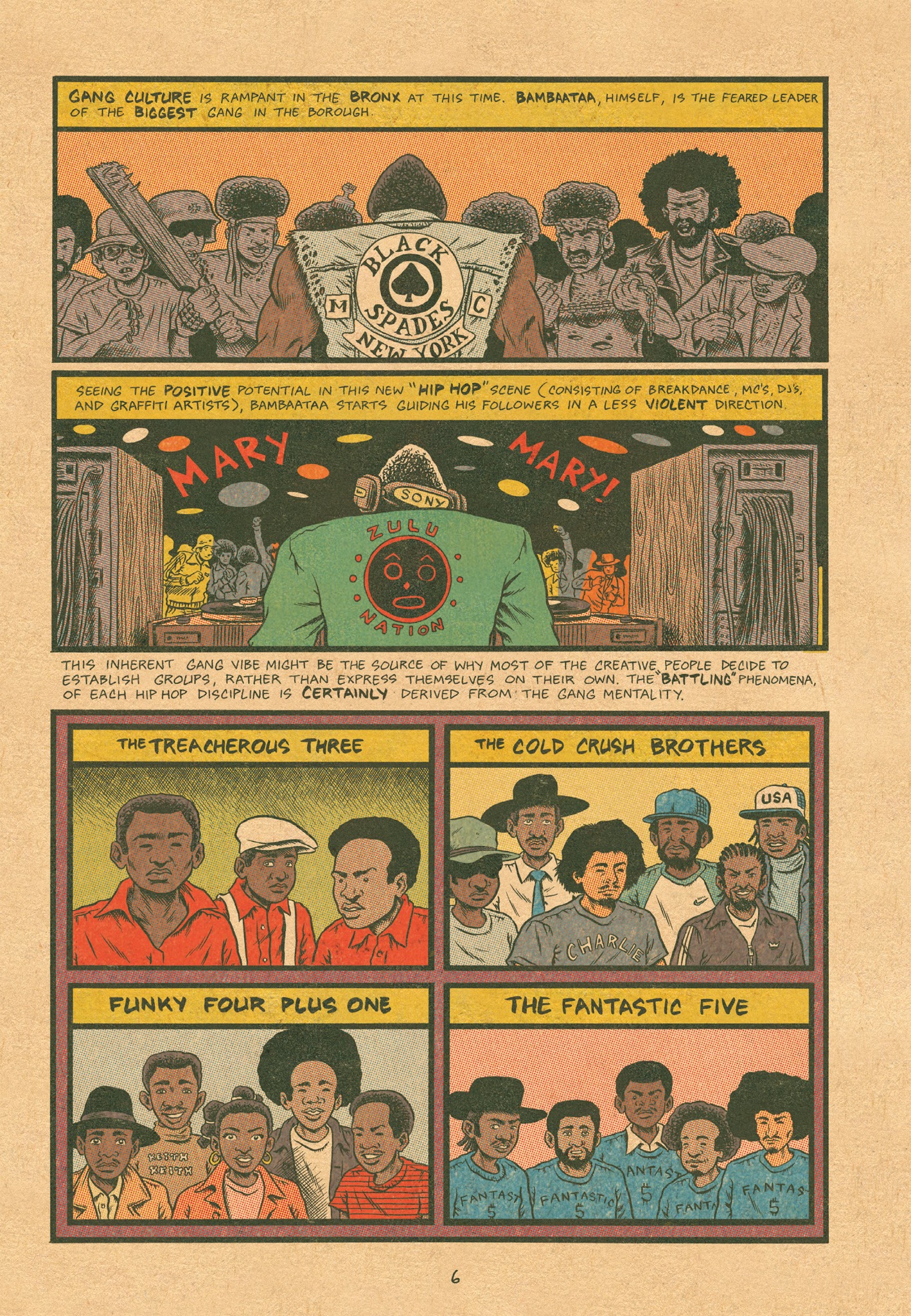 Read online Hip Hop Family Tree (2013) comic -  Issue # TPB 1 - 7