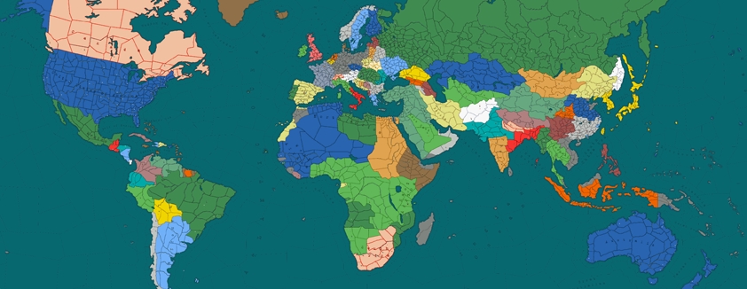 Hearts Of Iron Map