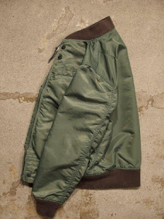 Engineered Garments "Aviator Jacket-Flight Sateen"