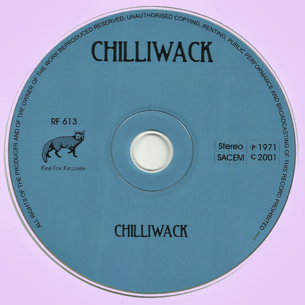 Chilliwack Chilliwack II (1971 canada, sensational 2nd album, psych