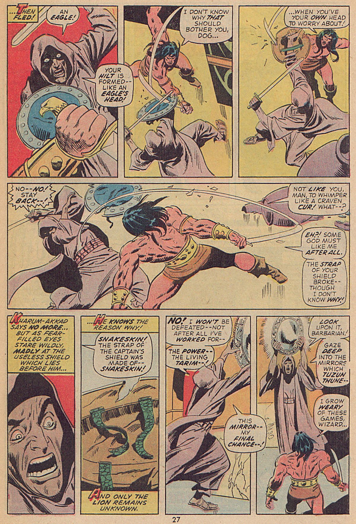 Read online Conan the Barbarian (1970) comic -  Issue #25 - 20