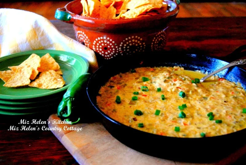 Chilies and Queso Skillet