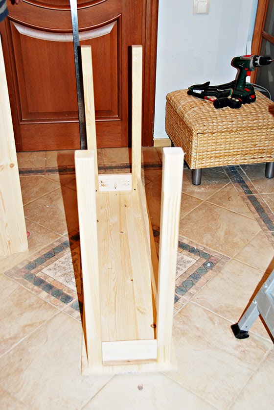 DIY проект: Консольный столик своими руками