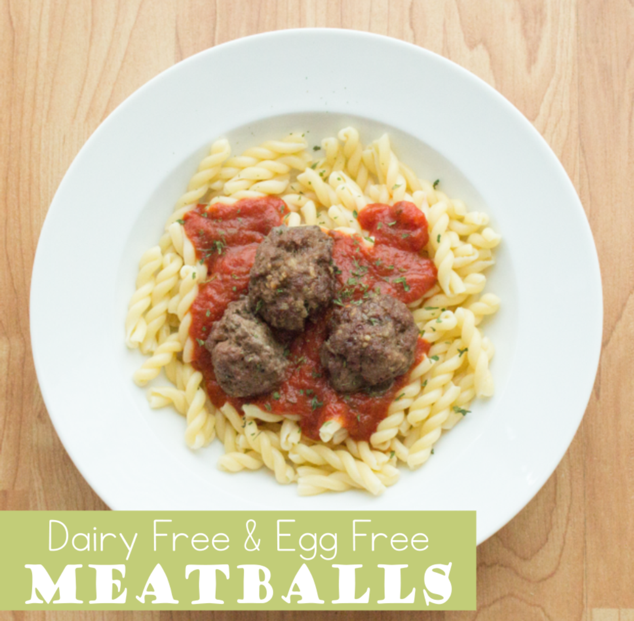 Dairy and Egg Free Meatballs Naturally Creative Mama