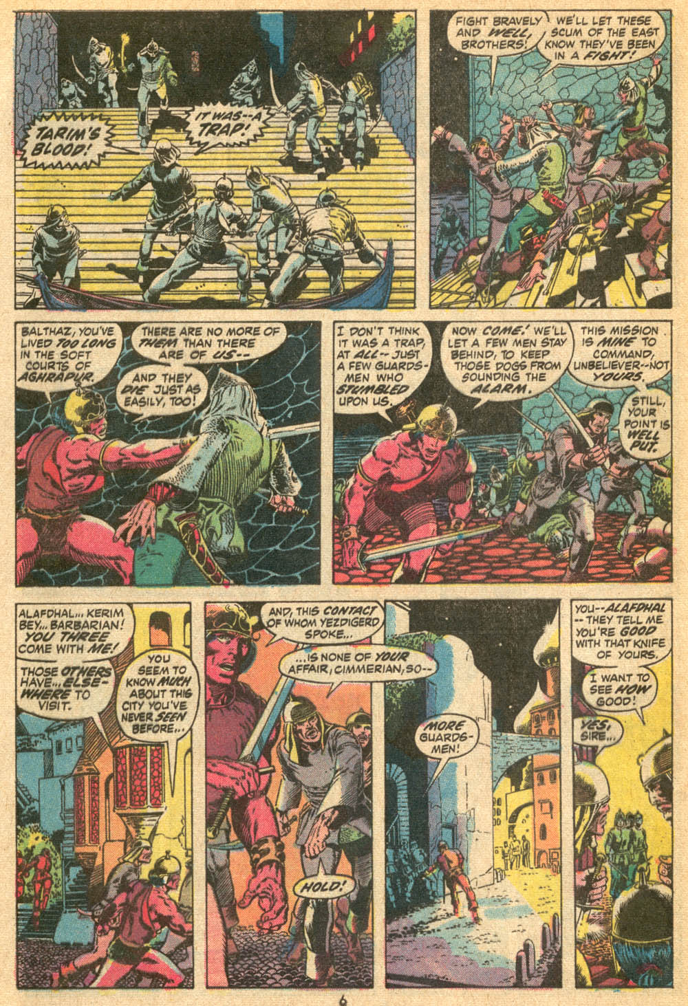 Read online Conan the Barbarian (1970) comic -  Issue #20 - 6