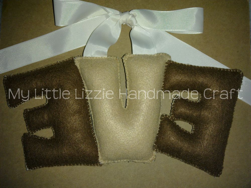 My Little Lizzie Handmade Craft - Catalogue: Personalised Name Garland