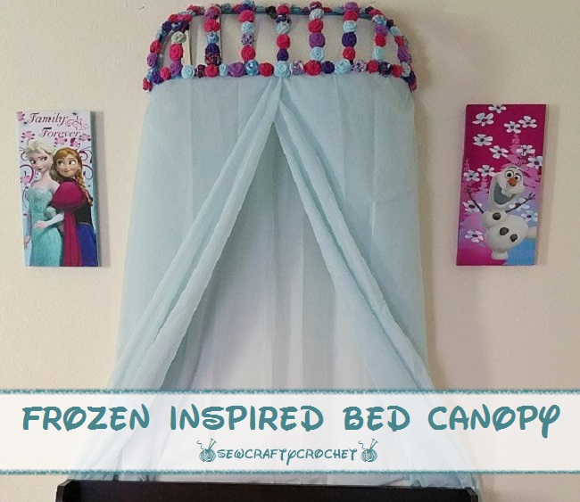 DIY Frozen Inspired Bed Canopy Sew Crafty Crochet