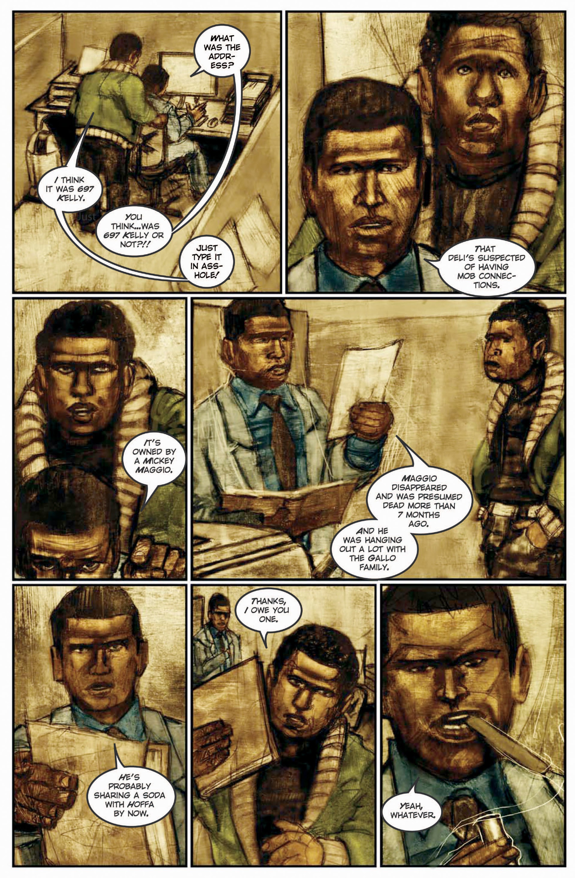 Read online Trenchcoats, Cigarettes and Shotguns comic -  Issue #2 - 15