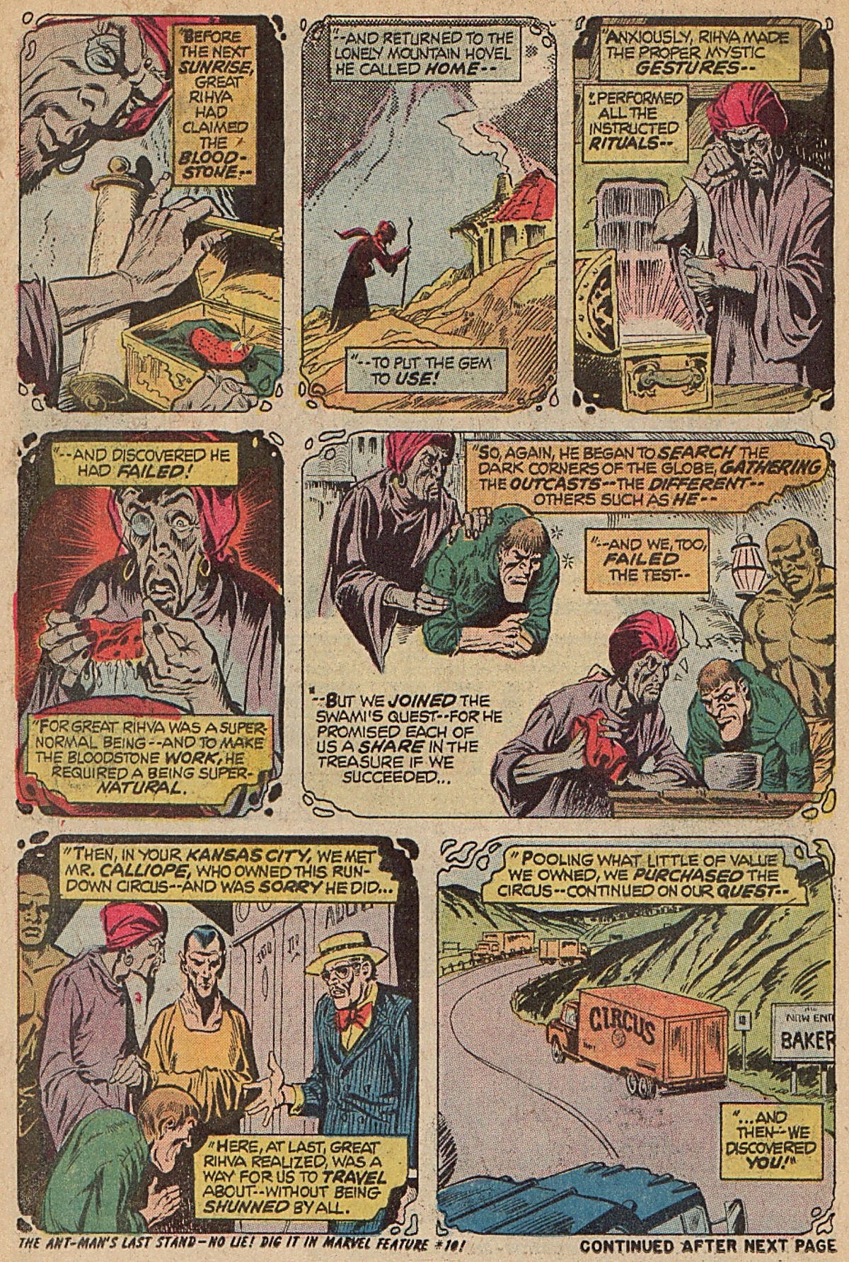 Read online Werewolf by Night (1972) comic -  Issue #7 - 10