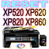 Reset Epson XP520 XP620 XP820 XP860
