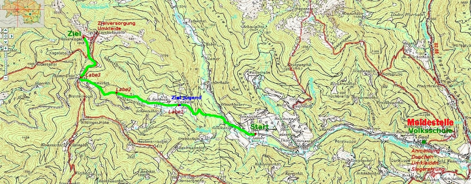 Waldwege Karte Waldwege Karte