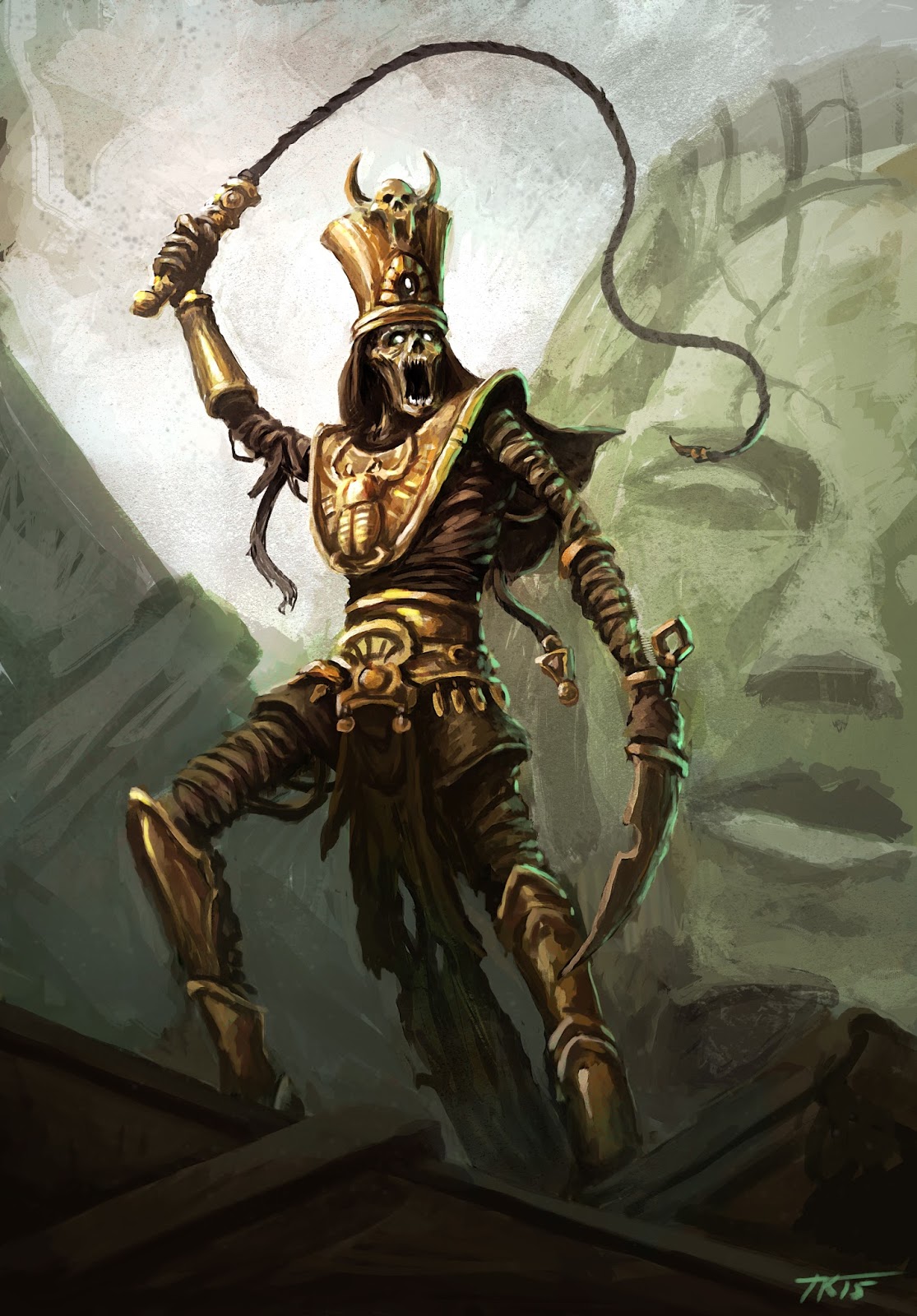 Mengel Miniatures GALLERY The Art of the Unofficial Tomb Kings Battletome