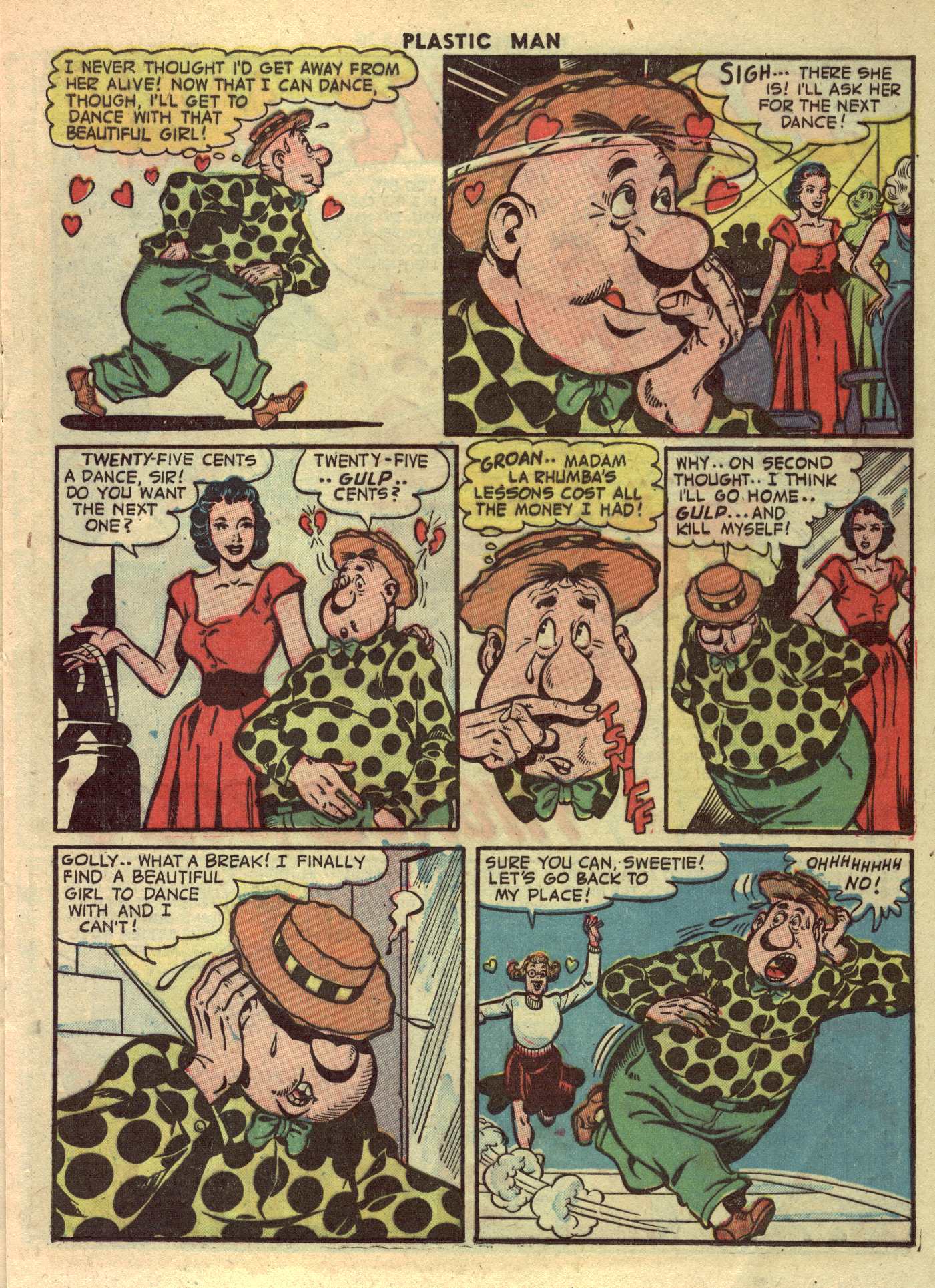 Read online Plastic Man (1943) comic -  Issue #42 - 17