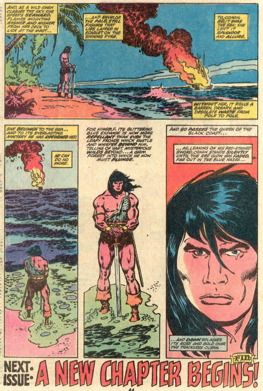 Read online Conan the Barbarian (1970) comic -  Issue #100 - 34