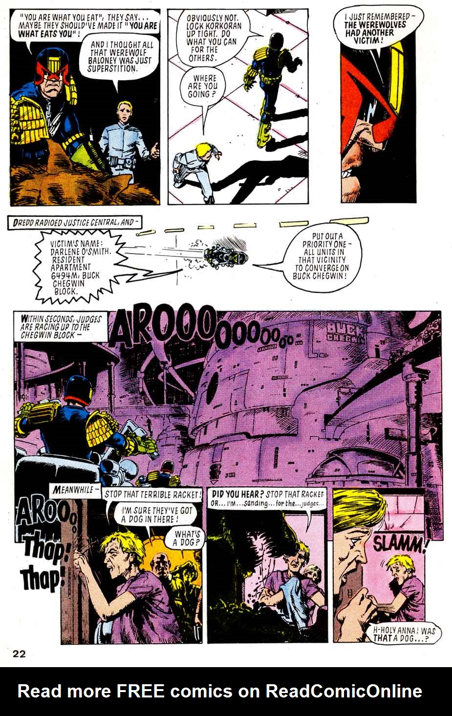 Read online Judge Dredd: The Complete Case Files comic -  Issue # TPB 7 (Part 1) - 20