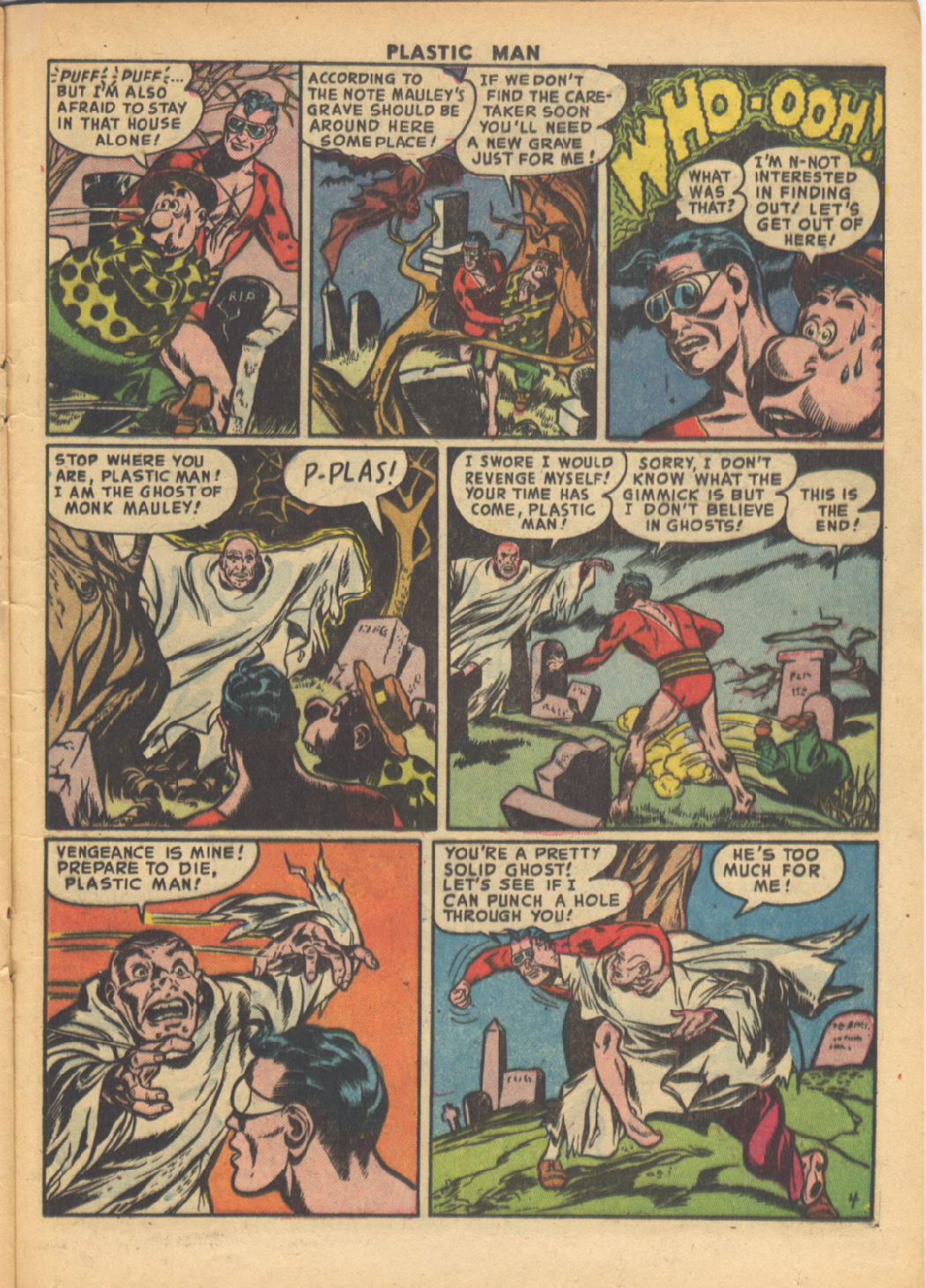 Read online Plastic Man (1943) comic -  Issue #38 - 21
