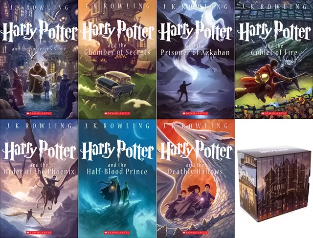 Daniel's Corner Unlimited: Book review: Harry Potter book 1-7