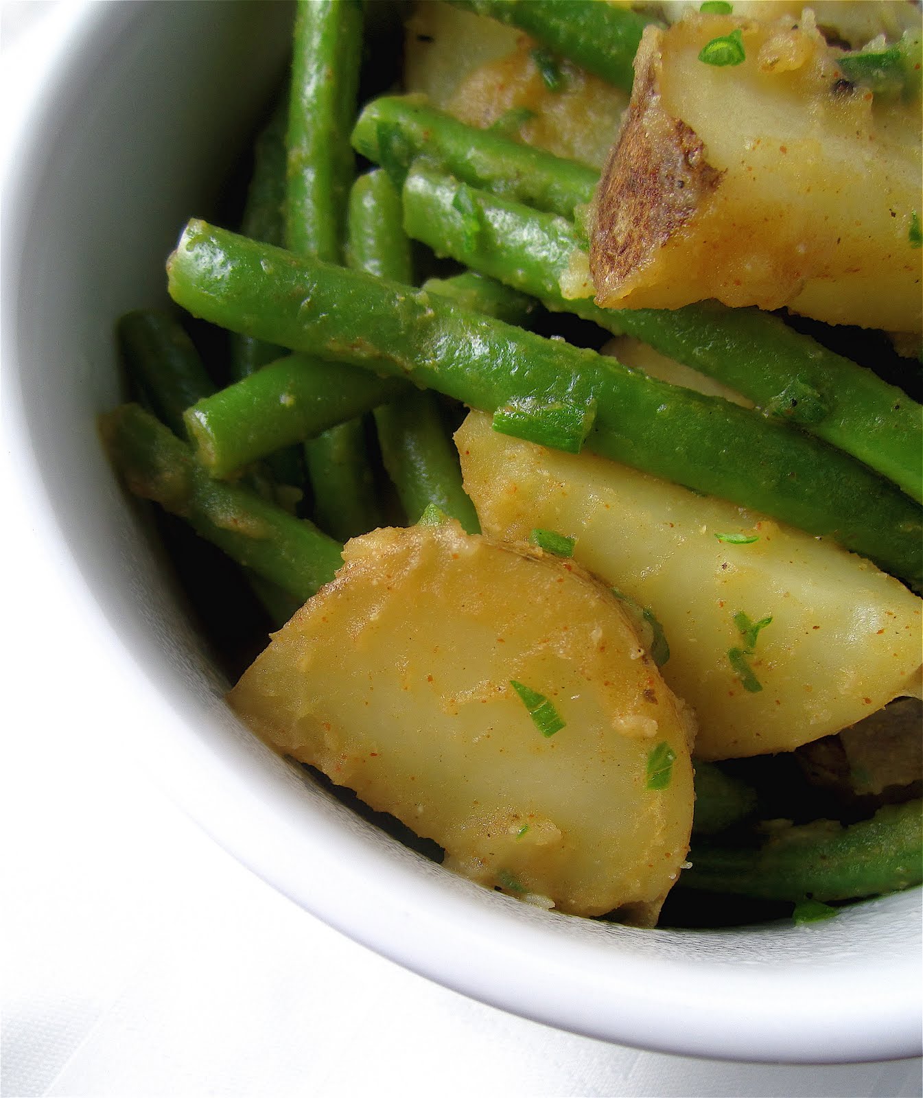 Stephanie Cooks Herbed Potatoes and Green Beans