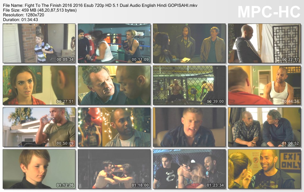 Fight To The Finish 2016 2016 Esub 720p HD 5 1 Dual Audio English Hindi GOPISAHI