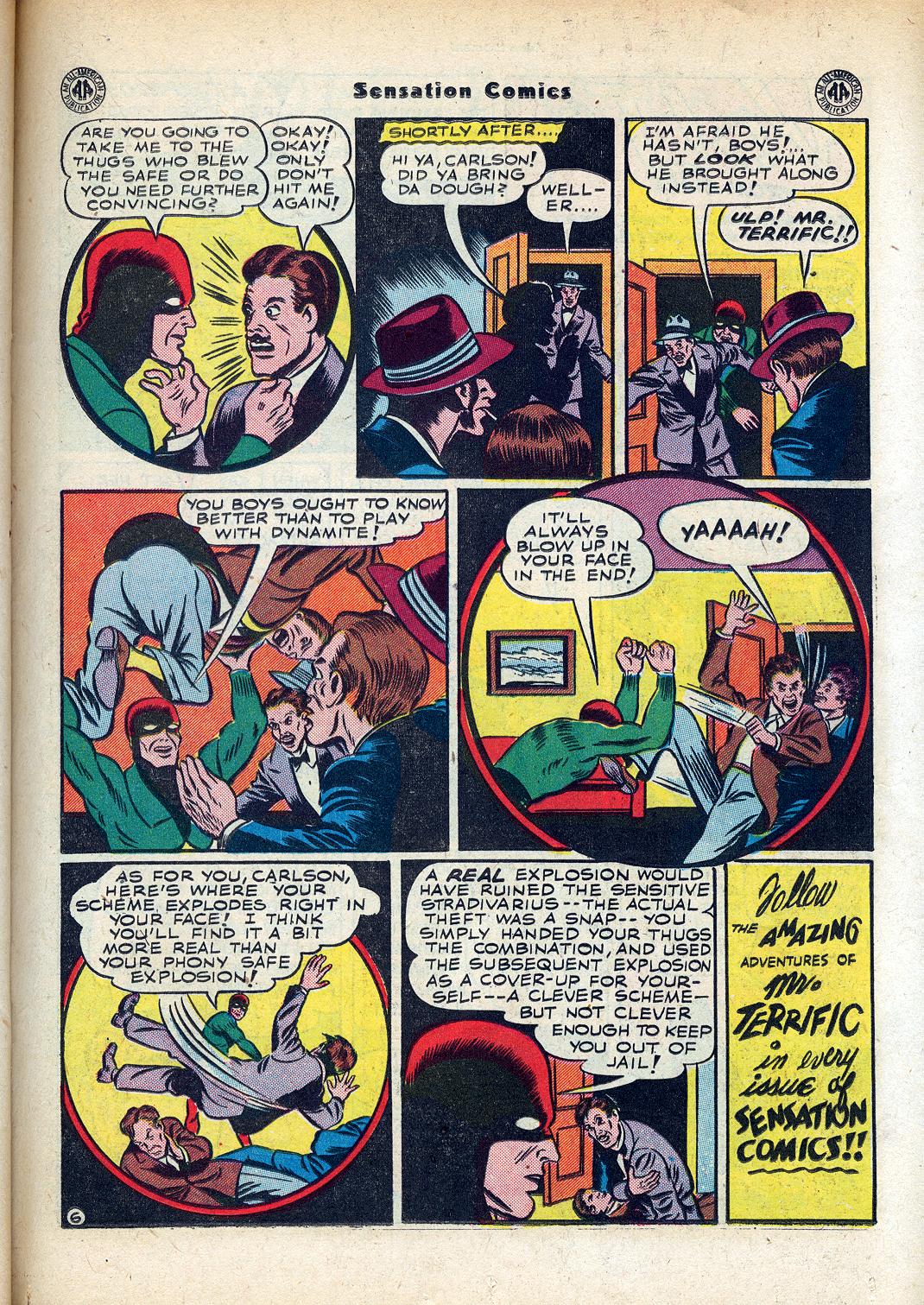 Read online Sensation (Mystery) Comics comic -  Issue #45 - 33