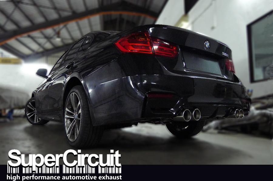 SUPERCIRCUIT Exhaust Pro Shop BMW F30 328i Exhaust Customization