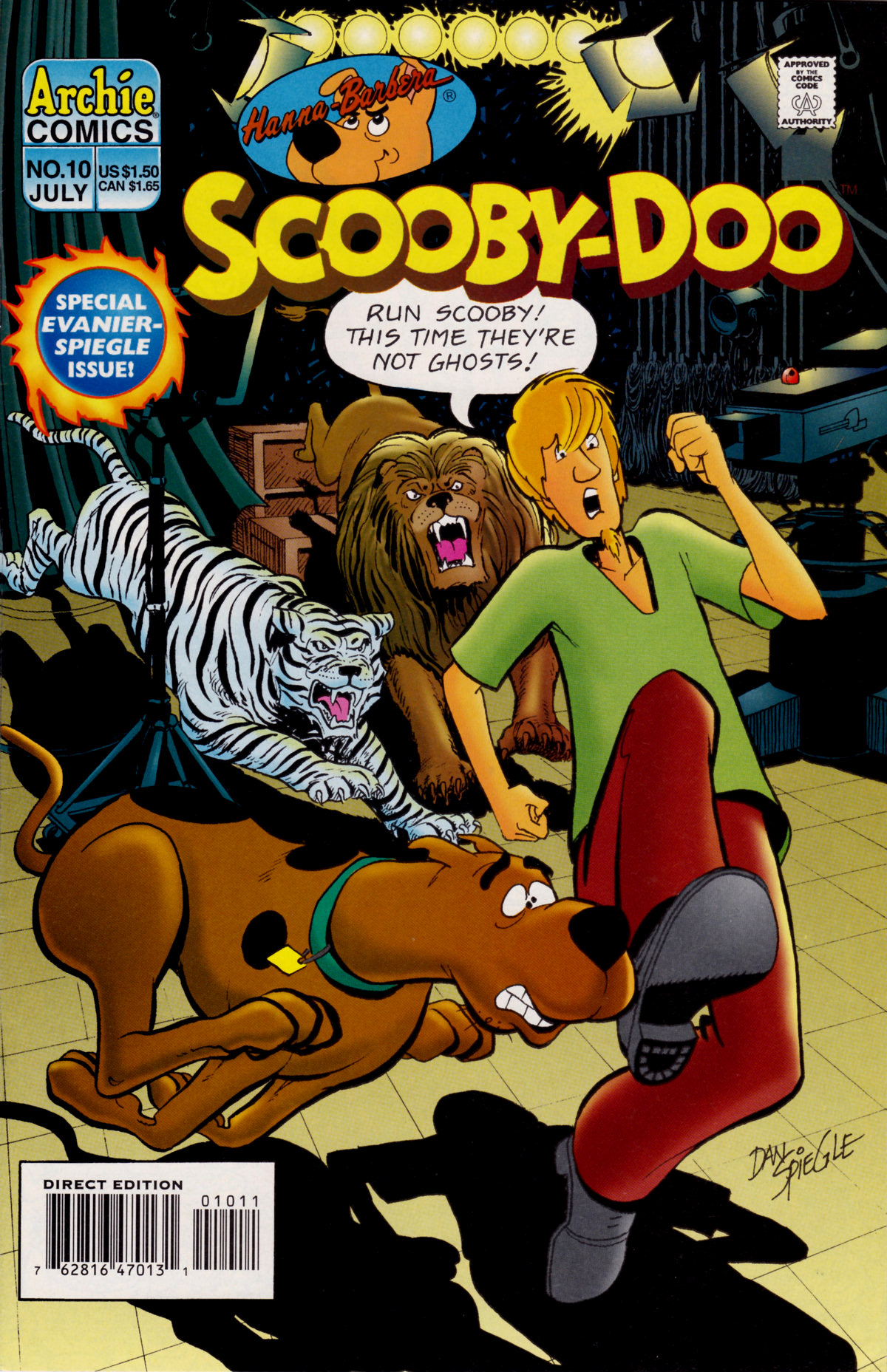 Read online Scooby-Doo (1995) comic -  Issue #10 - 1