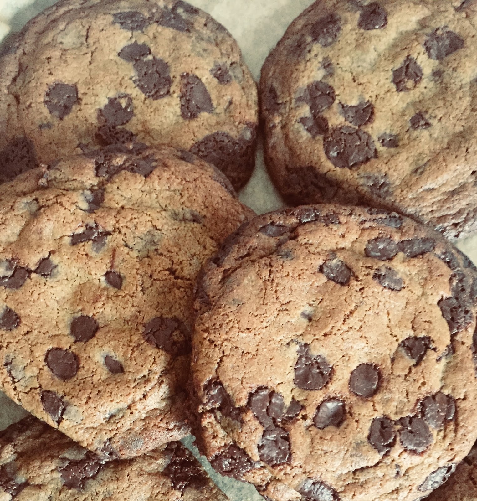 Healthy Indulgence Chewy Chocolate Chip Cookies