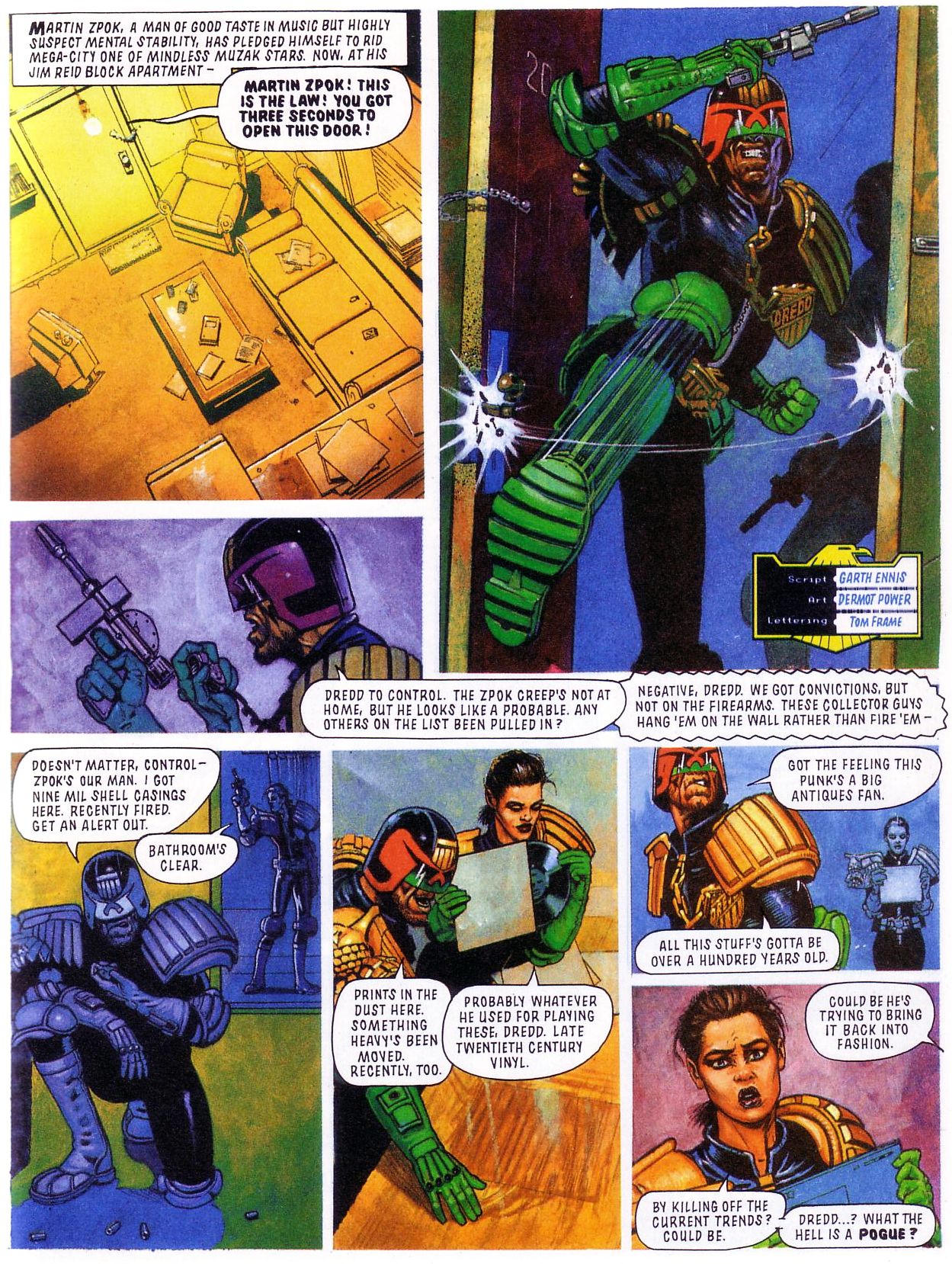 Read online Judge Dredd: The Complete Case Files comic -  Issue # TPB 16 (Part 1) - 207