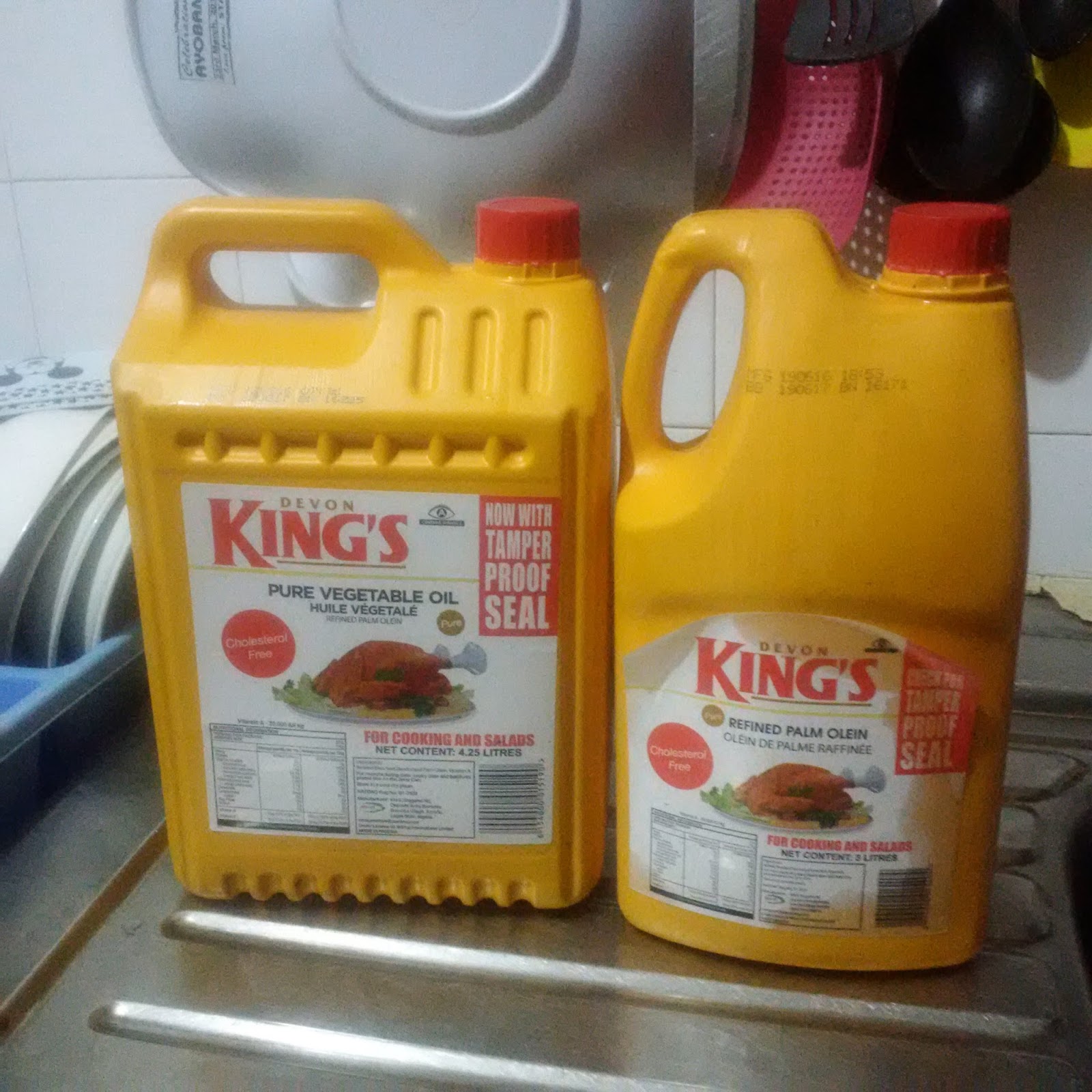 TheBrandRoomByAbi Review of Devon King's Refined Palm Olein