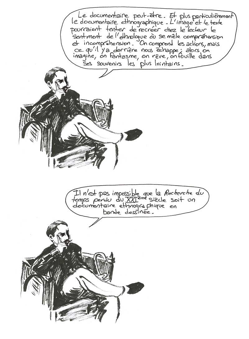 Proust et la Recherche du temps perdu du 21ème siècle.
