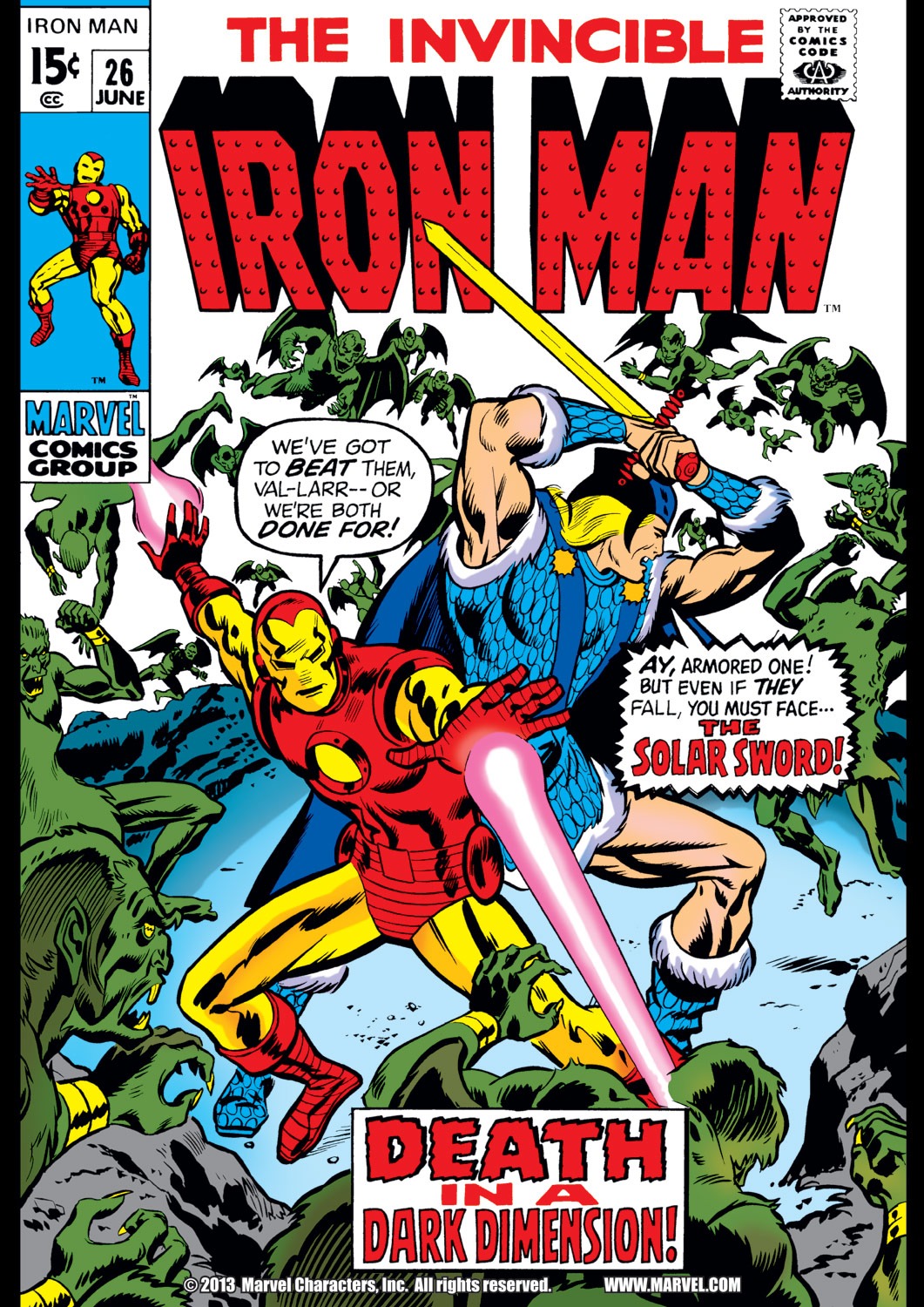 Read online Iron Man (1968) comic -  Issue #26 - 1