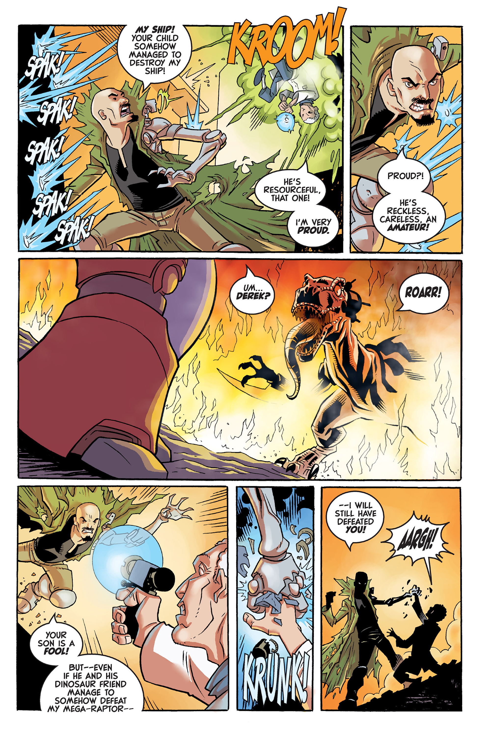 Read online Super Dinosaur (2011) comic -  Issue # _TPB 1 - 111