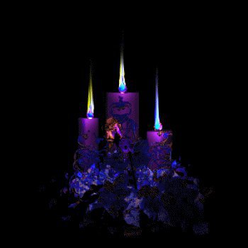 bougies+vi​olettes