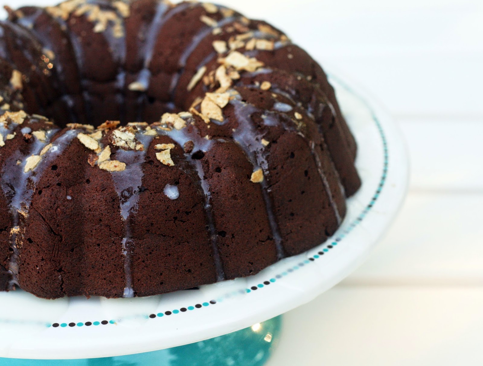 Recipes by Rachel Rappaport Cookie Studded Buttermilk Chocolate Bundt Cake